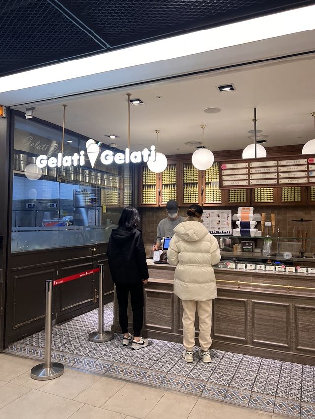 韓国/ソウル【高速ターミナル】とってもおいしい種類豊富なジェラート屋さん🍦💕