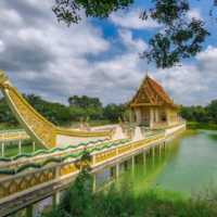 วัดสระประสานสุข  จ.อุบลราชธานี