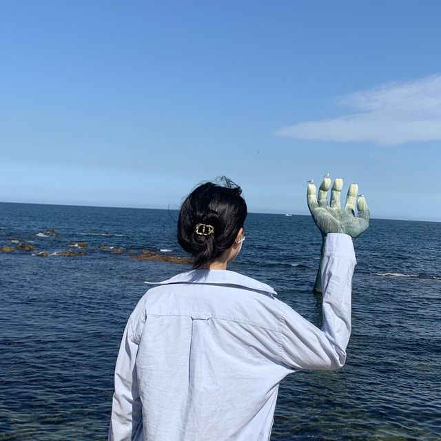 [포항 인생샷명소 호미곶 상생의손]