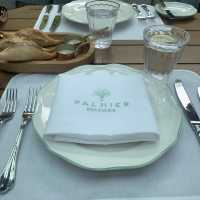 Brasserie Palmier อาหารฝรั่งเศส ริมน้ำเจ้าพระยา