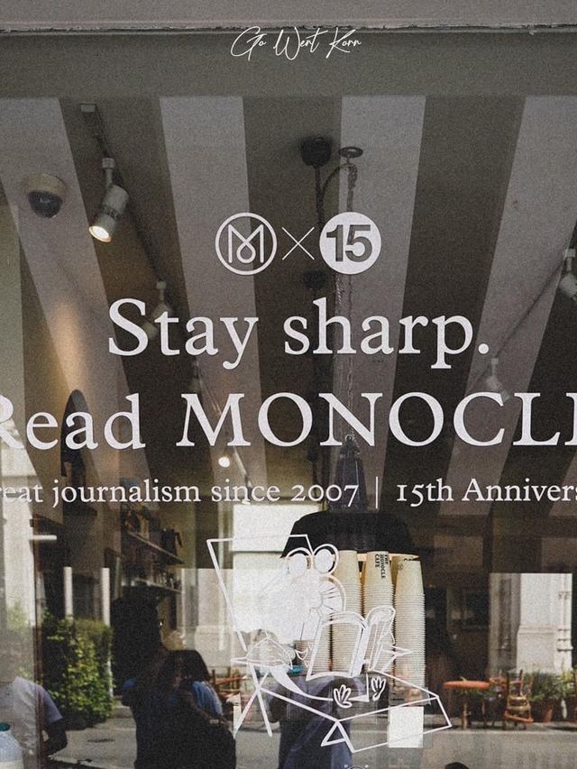 MONOCLE café & shop – LONDON - …คาเฟ่สบายตาและร้าน