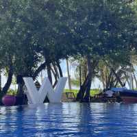 W Maldives infinity pool