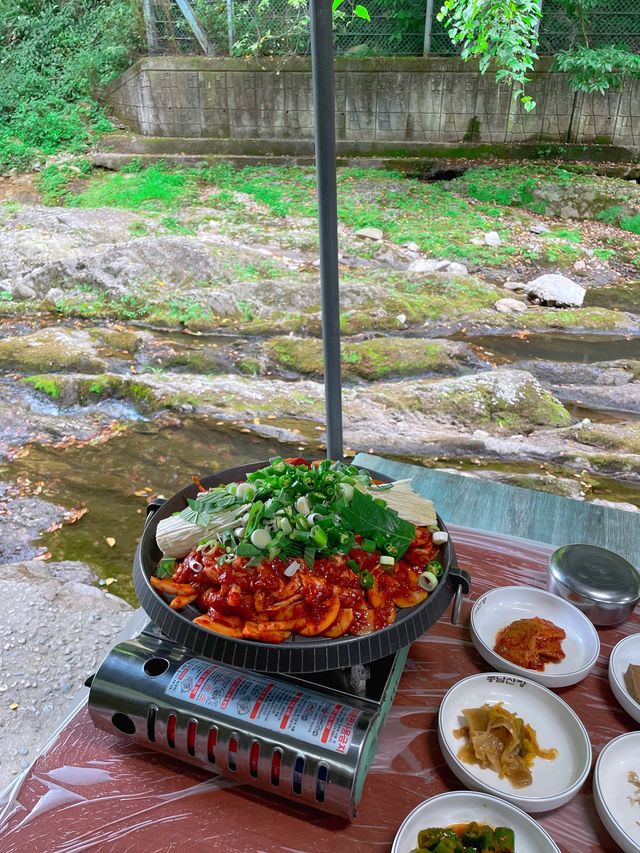 [전주근교/완주] 무릉도원st 계곡 뷰 ‘종남산장’