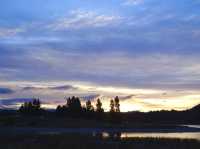 Sunset at Lake Tekapo