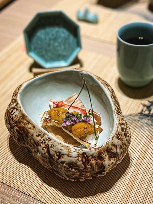 山YAMA｜和式木系環境舒適恬靜 🪵 蟹迷不能錯過的蟹主題Omakase