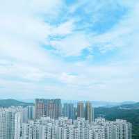 四十七樓頂樓 , 睥視全東九龍西餐廳 , 嘆午餐！