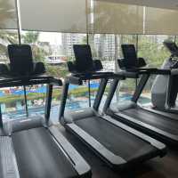 gym at one deg 15 marina 