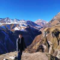 Mt. Kazbek  border from Georgia & Russia