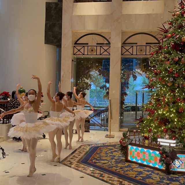 Christmas buffet nutcracker 