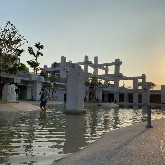 [台南景點]2020台南最新打卡地標的親水公園~河樂廣場