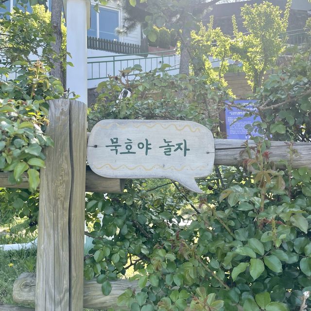 동해여행 필수코스! 바다와 묵호항을 한 눈에 담을 수 있는 <논골담길&논골카페>