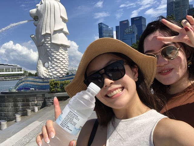 The one and only merlion 🧜‍♀️🦁