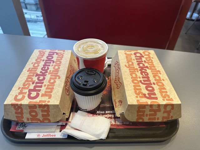 Celebrating at Jollibee Macau