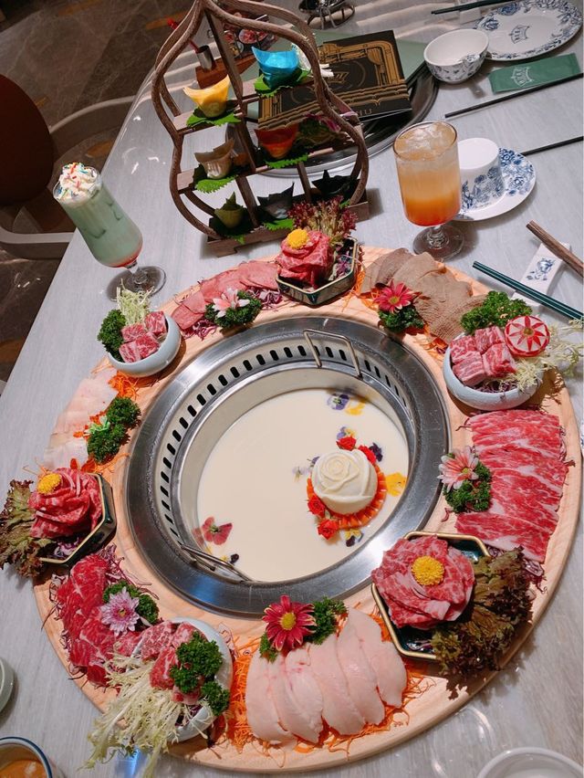 銅鑼灣香江花月｜以花入饌華麗高質火鍋🌺🥢