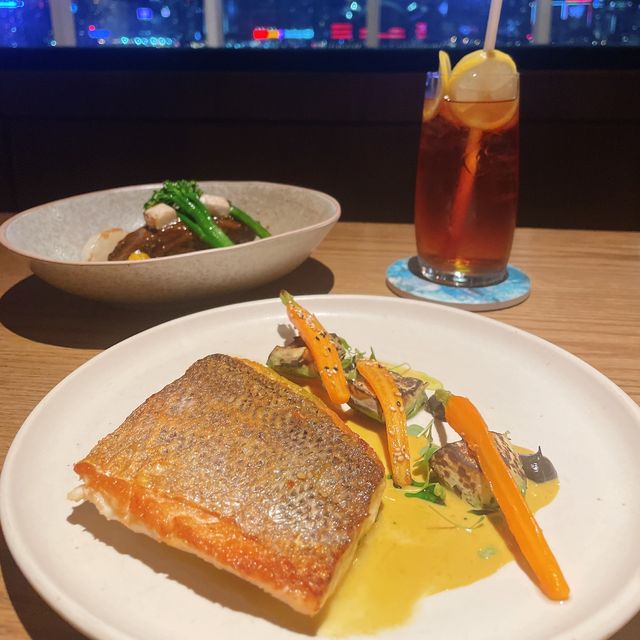 欣賞維港海景🌊超高質澳洲菜