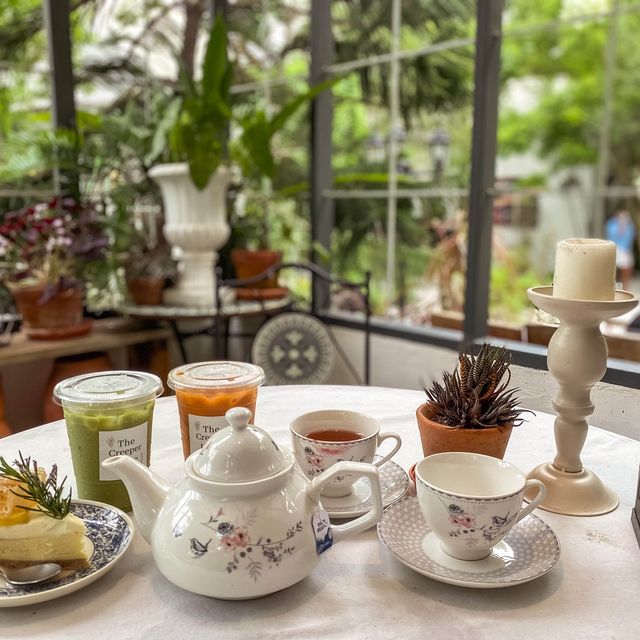 Afternoon Tea 🍵 จิบชายามบ่าย @Creeper House 