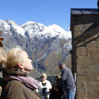 Religious corner of Kazbegi