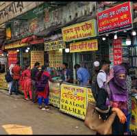 Dhaka street Markets.