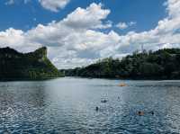 An amazing view of the river in Zhenshan Cun 