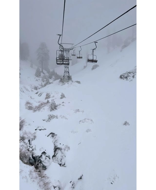 Mount Baldy - the highest peak in Los Angeles.