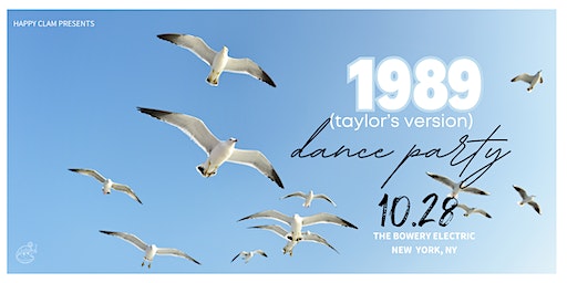 TAYLOR SWIFT DANCE PARTY: 1989 (TAYLOR'S VERSION) | The Bowery Electric