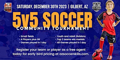 5v5 Youth and Adult Community Soccer Tournament | Power Ranch Soccer Fields