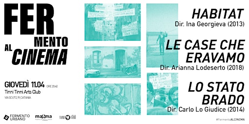 Fermento al Cinema - Lo stato brado | Tinni Tinni Arts Club