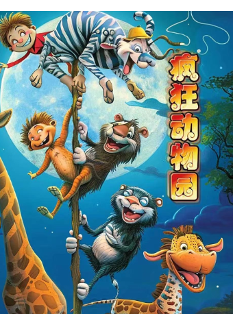 雜技兒童劇《瘋狂動物園》｜兒童親子 | 阜陽大劇院-大劇場