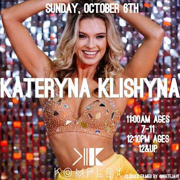 MASTER CLASS WITH KATERYNA KLISHYNA | K2 Dance Studios