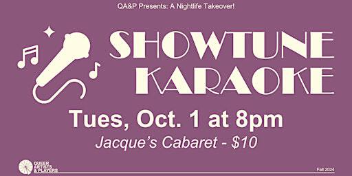 Showtune Karoke with Patty Bourée | Jacques' Cabaret