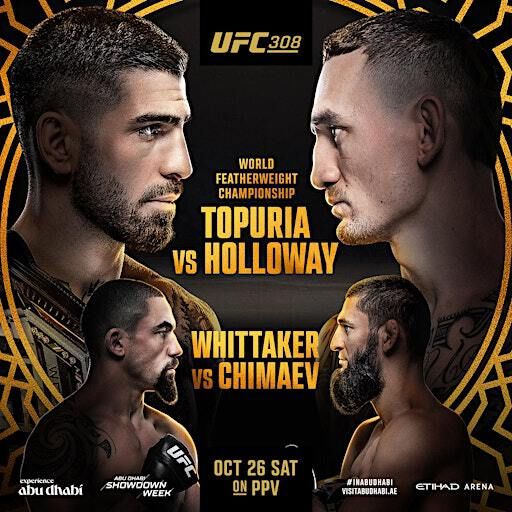 UFC 308 Viewing Party at Mac’s Wood Grilled | Mac's Wood Grilled