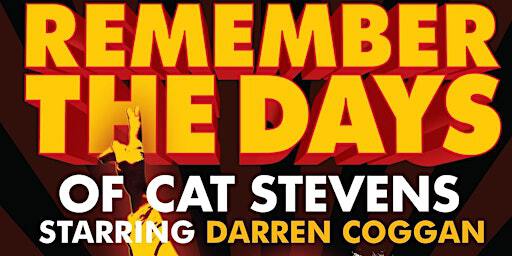 Remember The Days of Cat Stevens - Starring Darren Coggan - Valentines Day | Tallagandra Hill Winery