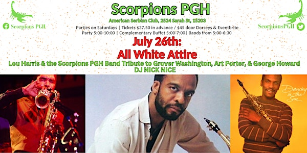 Scorpions PGH All White Party | American Serbian Club