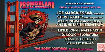 PROMISELAND: Dead 60 Afterparty w/ LATE NIGHT DEAD ALL STARS  and MORE! | The Great Northern