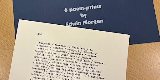 Treasures from our Archive: Visual and Concrete Poetry | Scottish Poetry Library