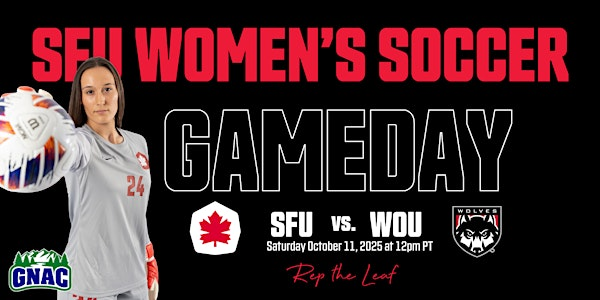 SFU Women's Soccer vs. Northwest Nazarene University - Senior Day! | Terry Fox Field