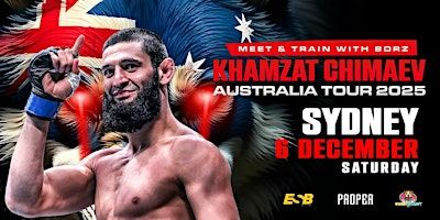 Meet & Train with UFC superstar Khamzat Chimaev - Sydney (6 December) | UFC GYM Signature
