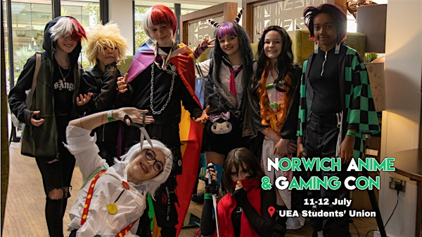 Norwich Anime & Gaming Con 2026 | UEA Students Union