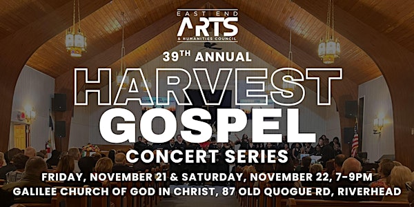 Harvest Gospel Concert Series [Night 2] | Galilee Church of God In Christ