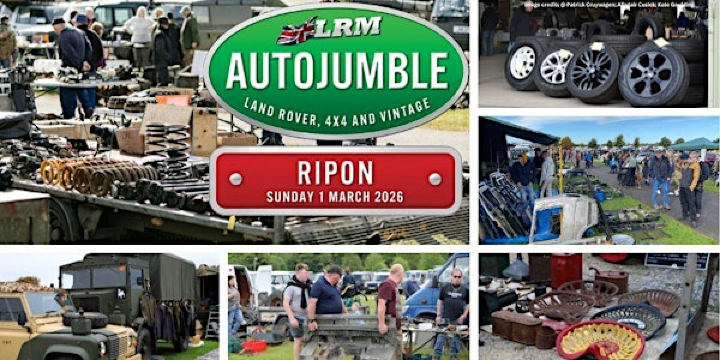 Land Rover, 4x4 and Vintage Autojumble Ripon 1 March 2026 - Visitor | Ripon Racecourse