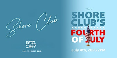 July 4th Pool Party & BBQ @ Hotel Ziggy | Hotel Ziggy West Hollywood