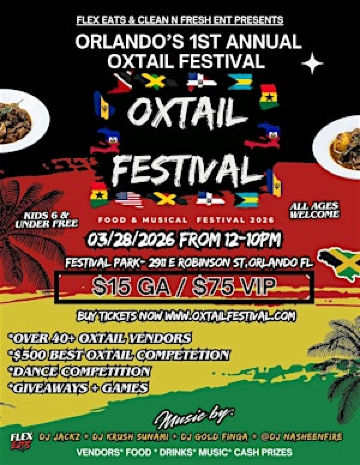 Oxtail Festival 2026 | Festival Park