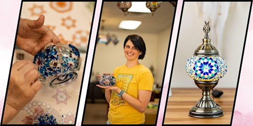 Mosaic Art Class in Nobleton, ON : Turkish Lamp Workshop | Nobleton Community Centre
