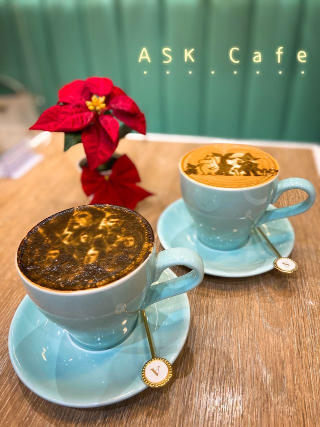 【🌺上環花海Cafe  x  驚喜打印咖啡☕】