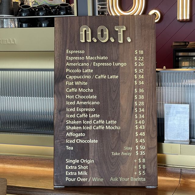 n.o.t.Specialty Coffee ( Husain Place) 