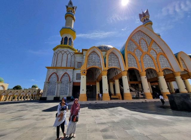 Beautiful Mosque in the heart of Mataram