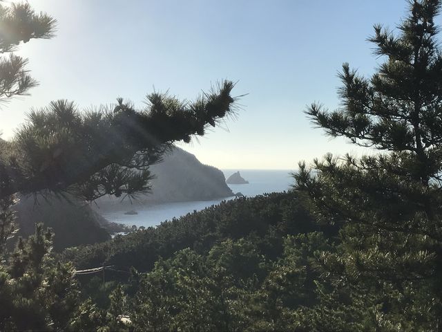 Hidden beach on Zhifu Island 