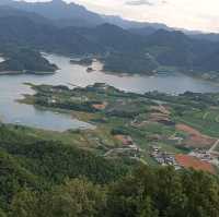 Taking Mono Rail through the Chungjuho Lake