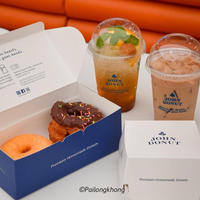 รีวิว John Donut สาขา Central Chidlom 🍩