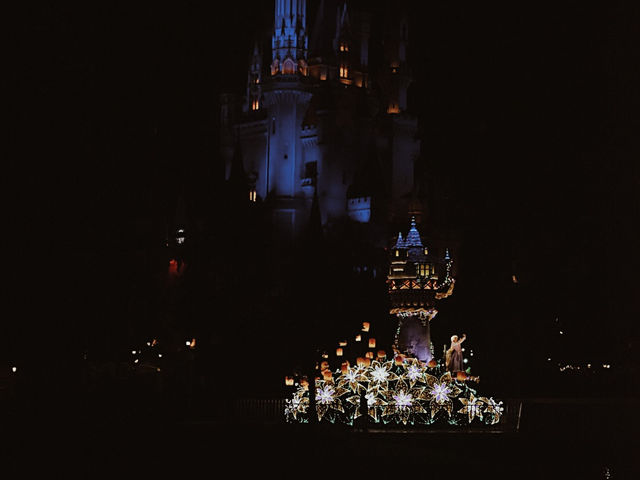 クリスマスのディズニーランドへ